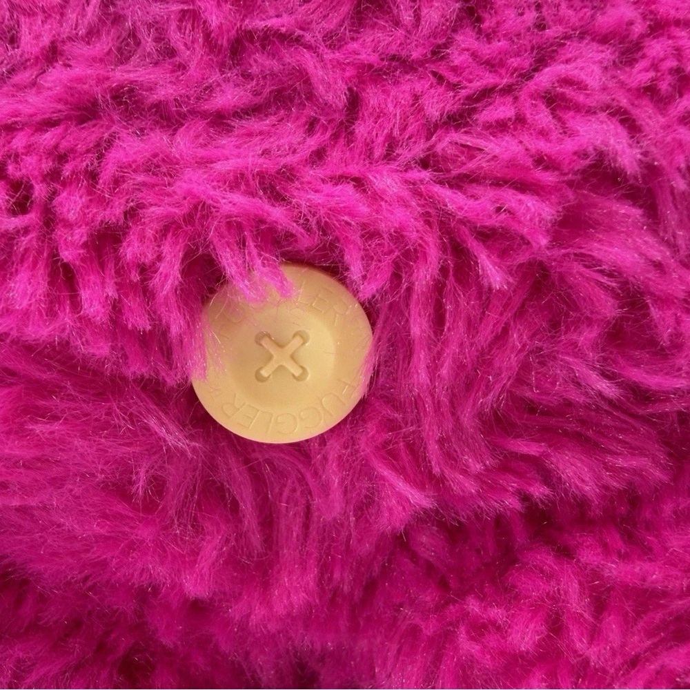 Mr. Buttons FUGGLER BIGG FUGG Plush XL 18” Pink Monster Teeth Jumbo Limited Ed.. - Picture 3 of 5